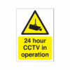 24 Hour CCTV In Operation Signs