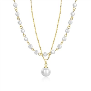 Rose Flower Pendant Necklace for Women