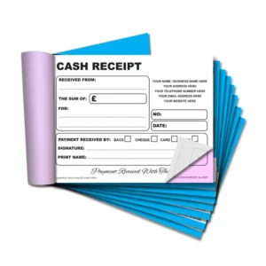 Receipt Books(A5)