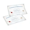 Certificates