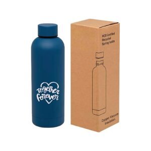 Spring 500 ml RCS certified recycled stainless steel copper vacuum insulated bottle