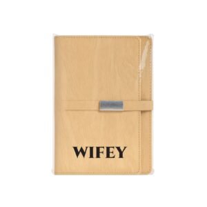 Eco-Friendly Bamboo Coated Notebook A5