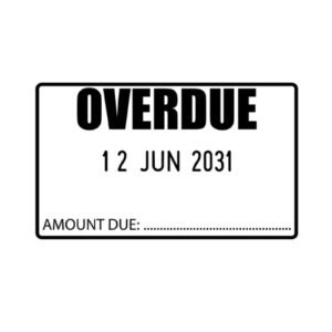 Overdue Date Stamp