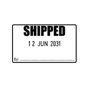 Shipped Date Stamp