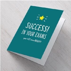 Success Gifts in Uganda – Exam Success Greeting Card for Students