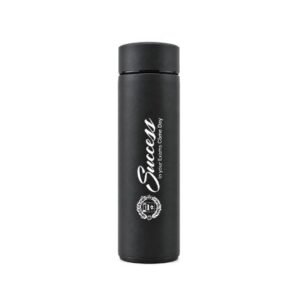 Success Gifts in Uganda – Personalized Black Flask for Exam Success