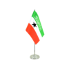 Table Flag with Chrome Stand – Desk & Office Flag