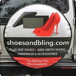 Shoe spare wheel Cover